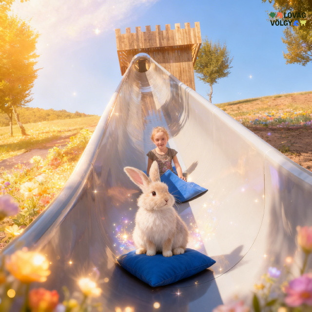 Lovagvölgy - toronycsúszda Lovagvölgy - toronycsúszda