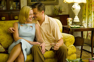 Leonardo DiCaprioval, a Richard Yates regényéből készült A szabadság útjai c. filmben, amit Kate férje, Sam Mendes rendezett.