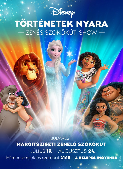 Disney Történetek Nyara - zenés szökőkút-show