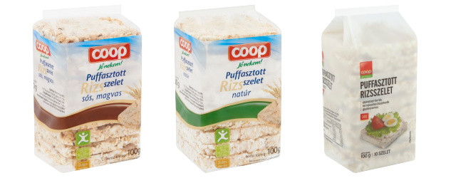 Coop magvas / natr / ss puffasztott rizsszelet 100g