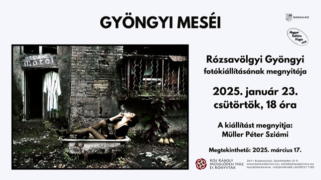 Gyngyi mesi - Rzsavlgyi Gyngyi fotkilltsa 