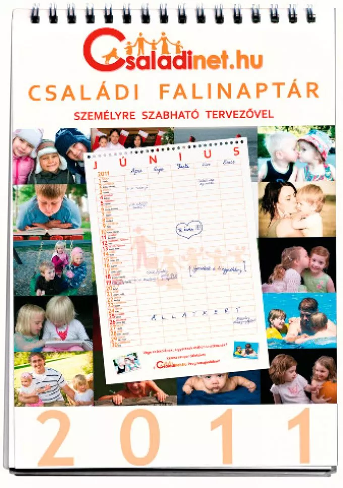 Családi Tervező falinaptár 2011-re