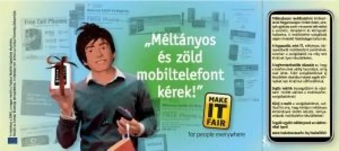 A fogyasztók méltányos és zöld telefont kérnek!