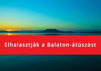 Elhalasztják a Balaton-átúszást