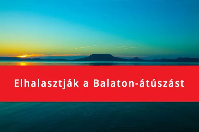 Elhalasztják a Balaton-átúszást