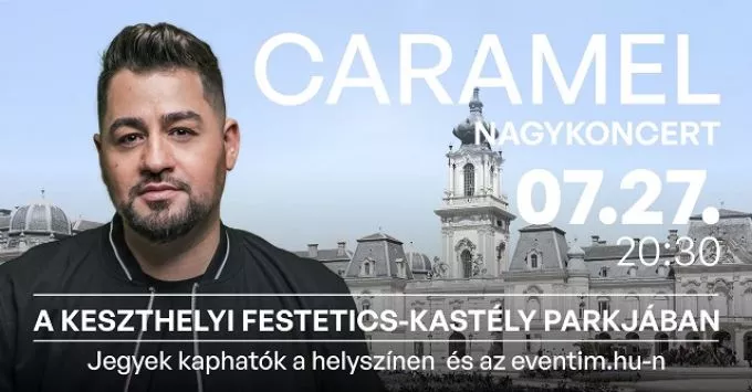 Edda Művek és Caramel koncert a legendás Kastélyparkban