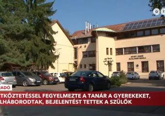 Büntetésből vetkőzniük kellett a gyerekeknek egy nyírmeggyesi tanár óráin