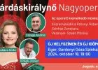 Októberben megérkezik a Csárdáskirálynő nagyoperett Egerbe!