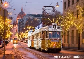 Útvonalak és menetrend: decemberben ismét érkezik a Fényvillamos, a Mikulástroli és a FényHÉV is