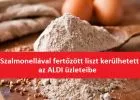 Szalmonellával fertőzött liszt került az Aldi üzleteibe